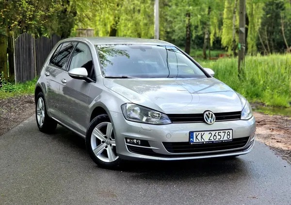 lubuskie Volkswagen Golf cena 42800 przebieg: 158000, rok produkcji 2013 z Kraków